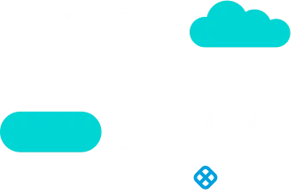 FinOps Excellence logo with stylized text and two turquoise cloud shapes.