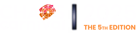 Chaos Carnival 2025 logo featuring a colorful circular emblem and text announcing the 6th edition.
