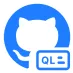 GitHub logo with a small code snippet icon containing 'QL'.