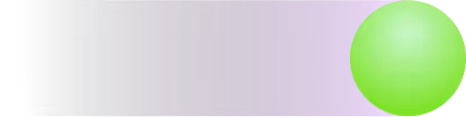 Gradient background transitioning from black to purple with a bright green sphere on the right side.