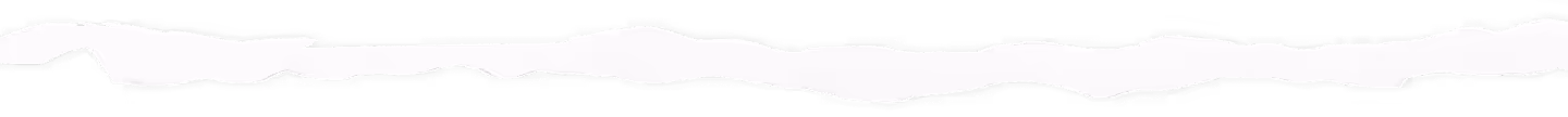 Horizontal torn paper strip with rough uneven edges on black background.