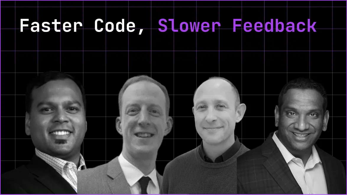 Thumbnail for the 'Faster Code, Slower Feedback' DevEx Summit session