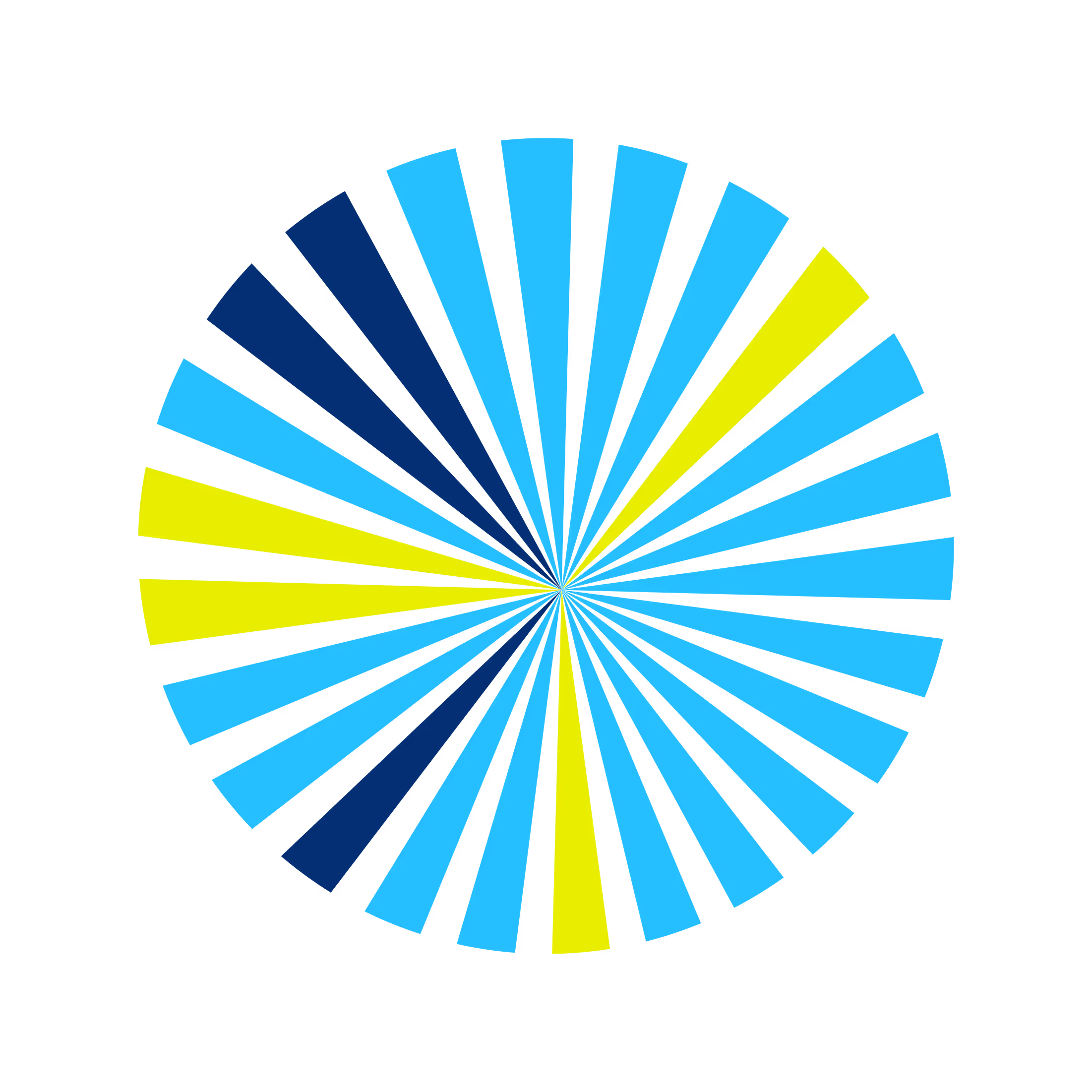 rays pie chart