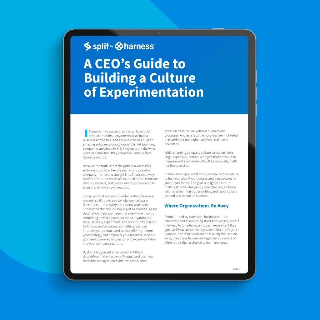 CEO’s Guide to Building a Culture of Experimentation