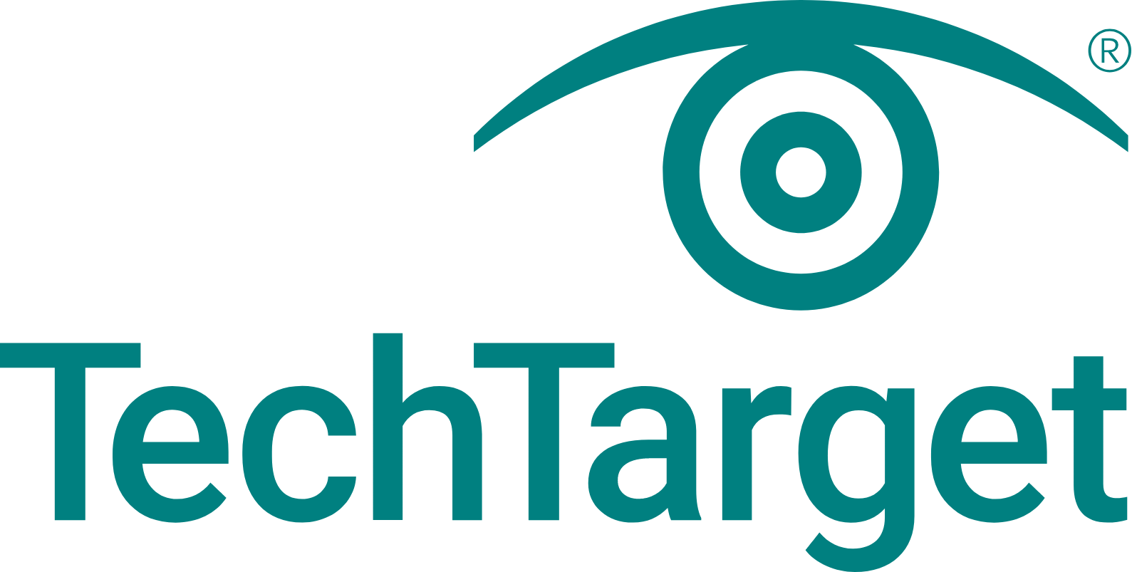 TechTarget logo with stylized eye symbol above the text.