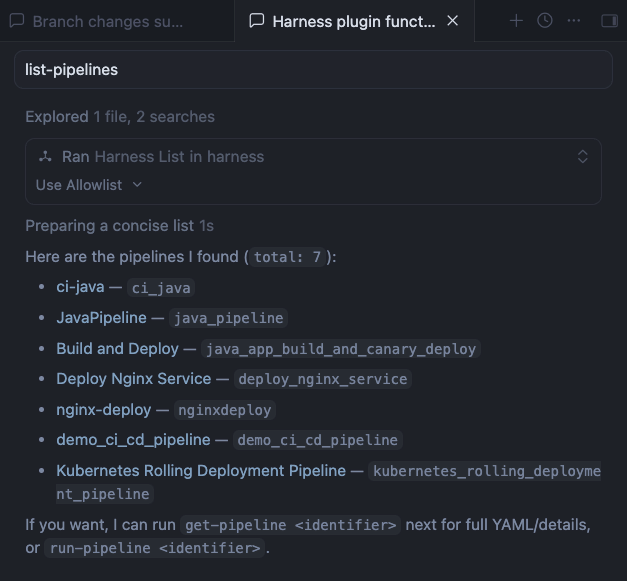 Screenshot illustrating: Some Sample Use Cases