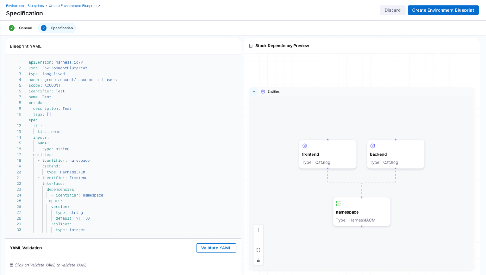 Screenshot illustrating: Blueprint-Driven by Design