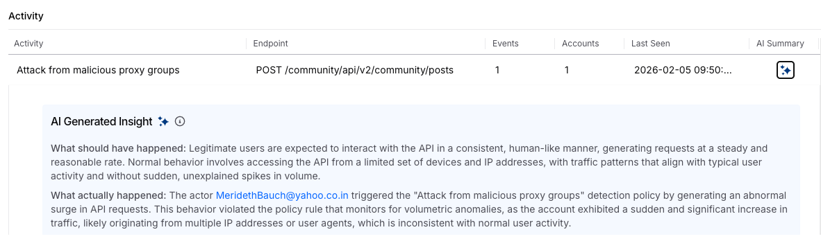 Screenshot illustrating: 2. AI-Powered Context