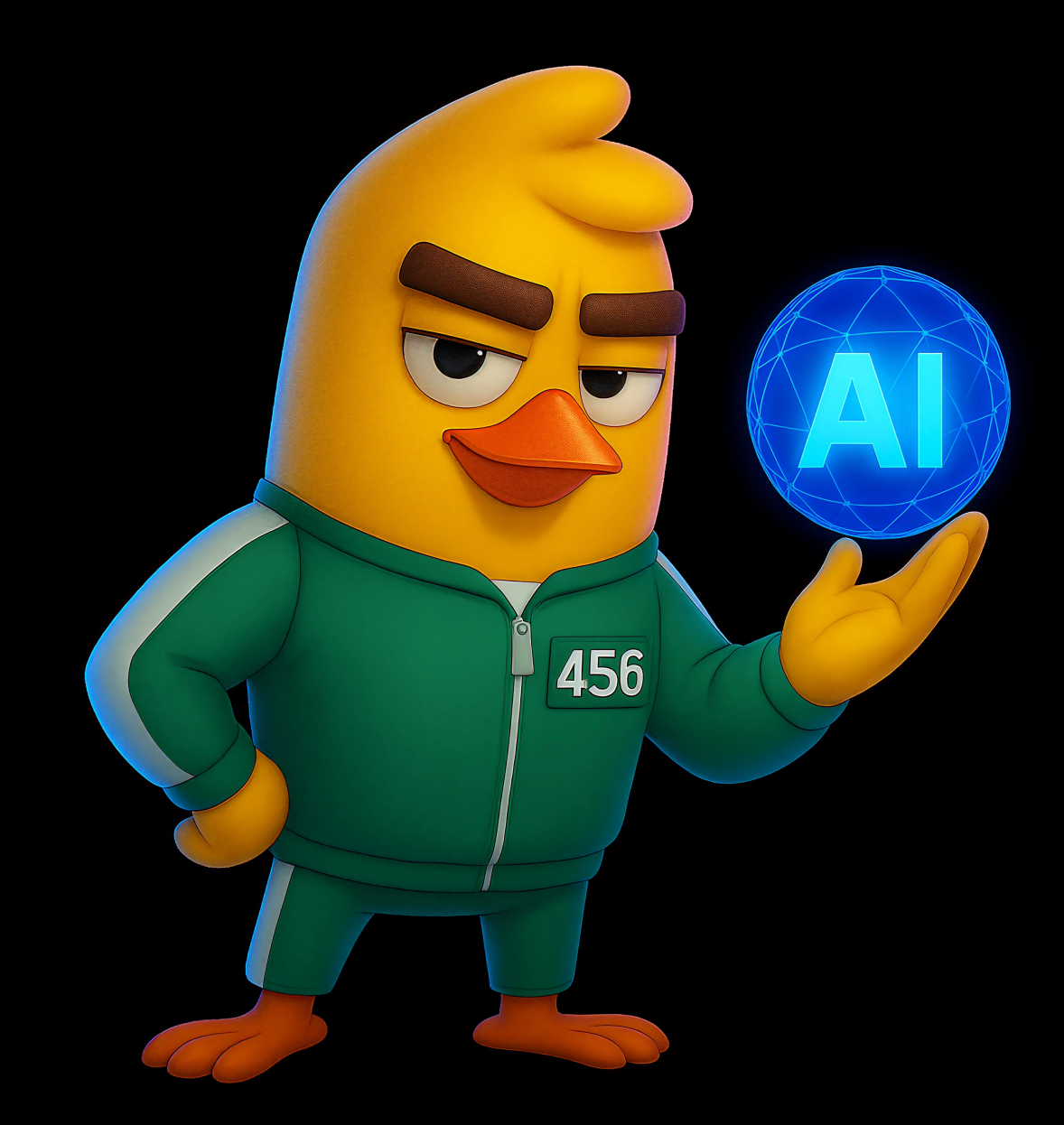 Captain Canary with Squid Game Costume