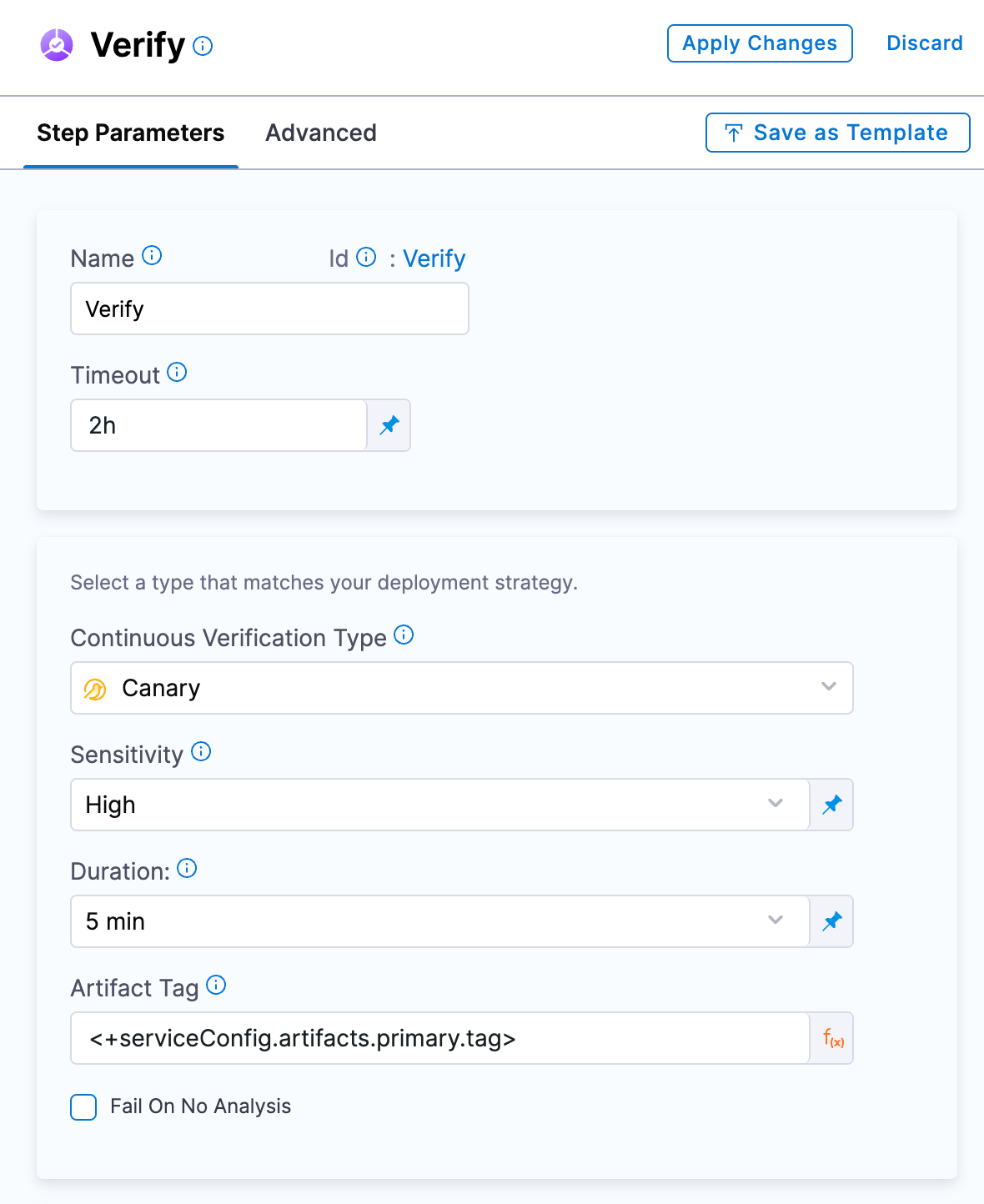 Verify step