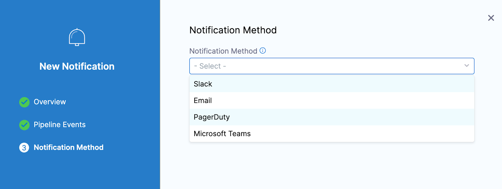 PagerDuty option for Harness