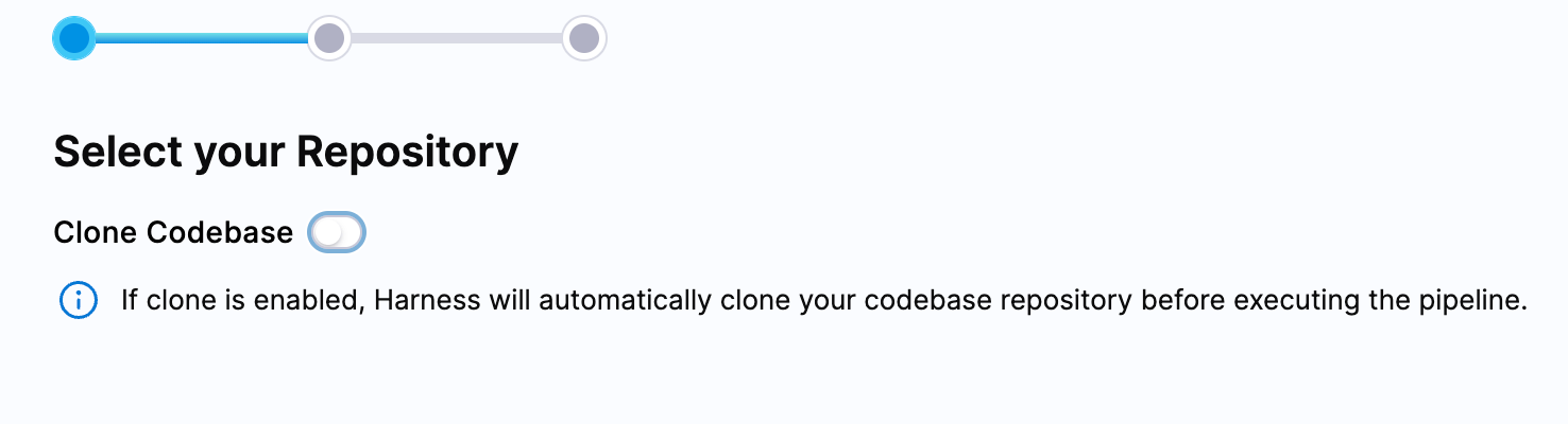 Select code repository
