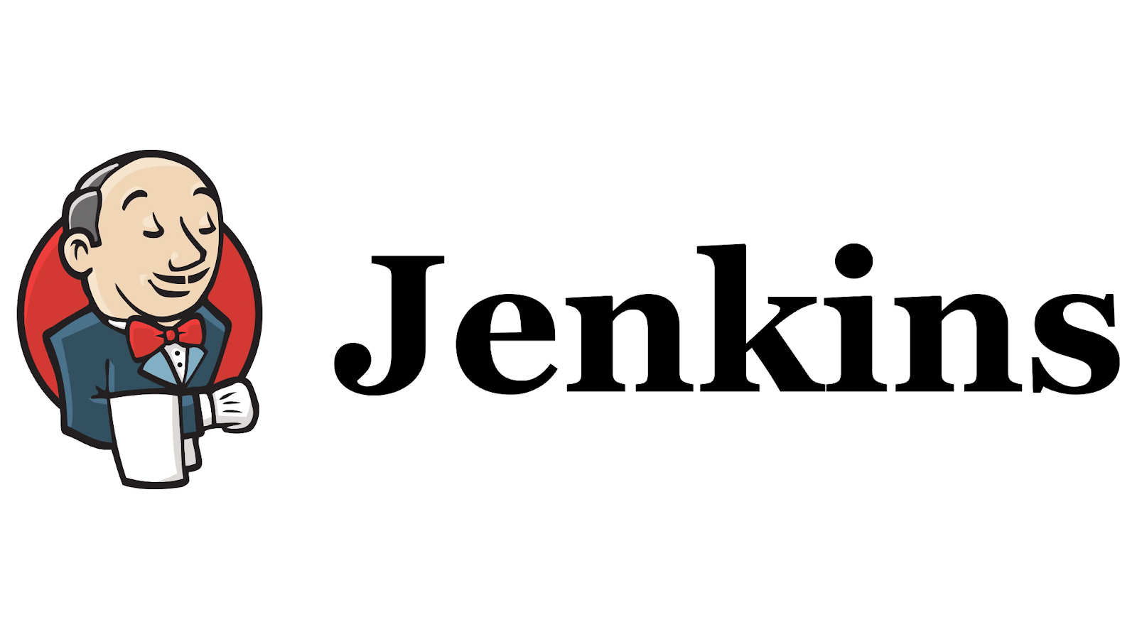 Jenkins logo featuring the butler mascot next to the word Jenkins