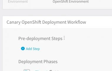 Canary OpenShift Workflow