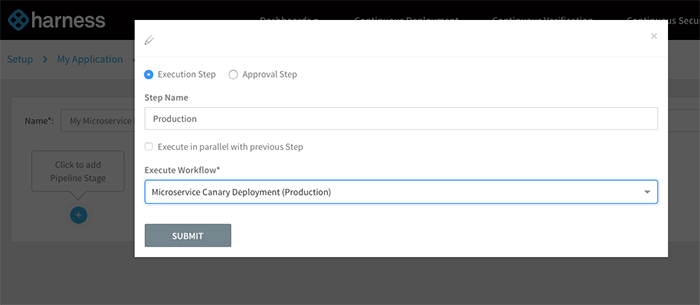 Add Production Stage