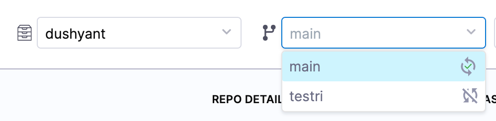 Triggering a Sync