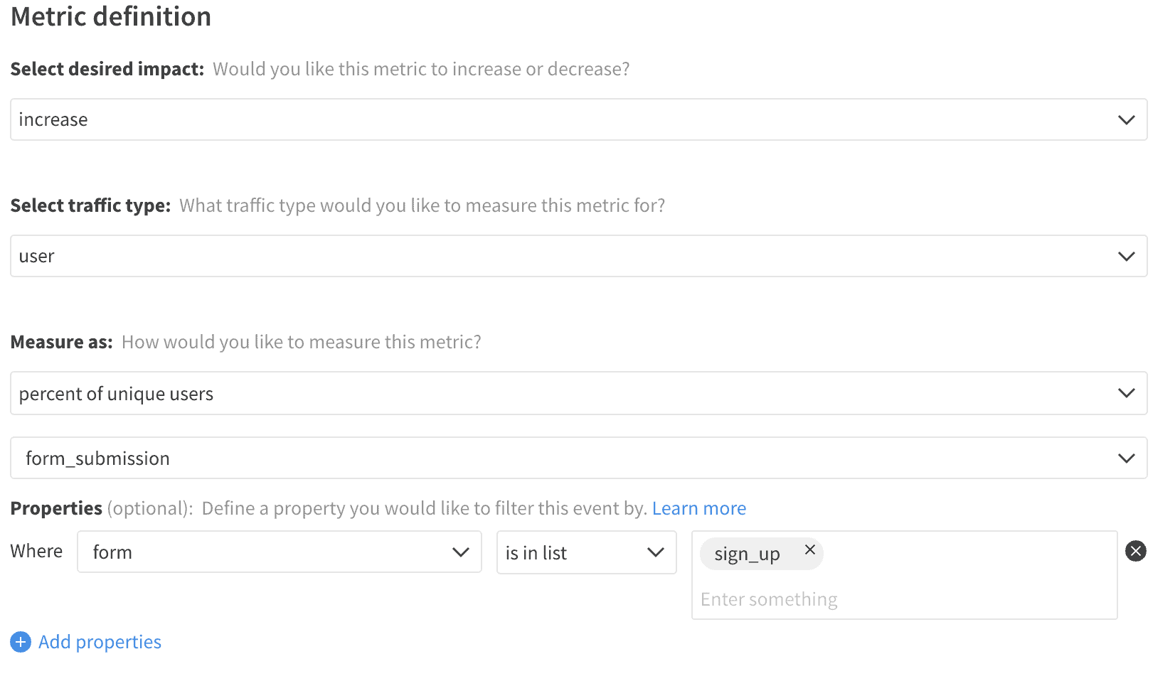 Implementation of Submission Rate metric in Split