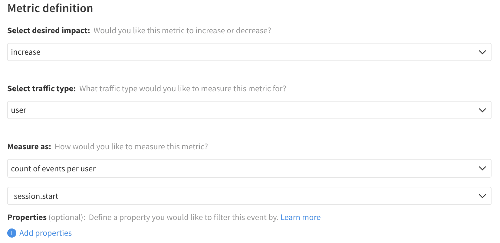 Implementation of Session Count metric in Split