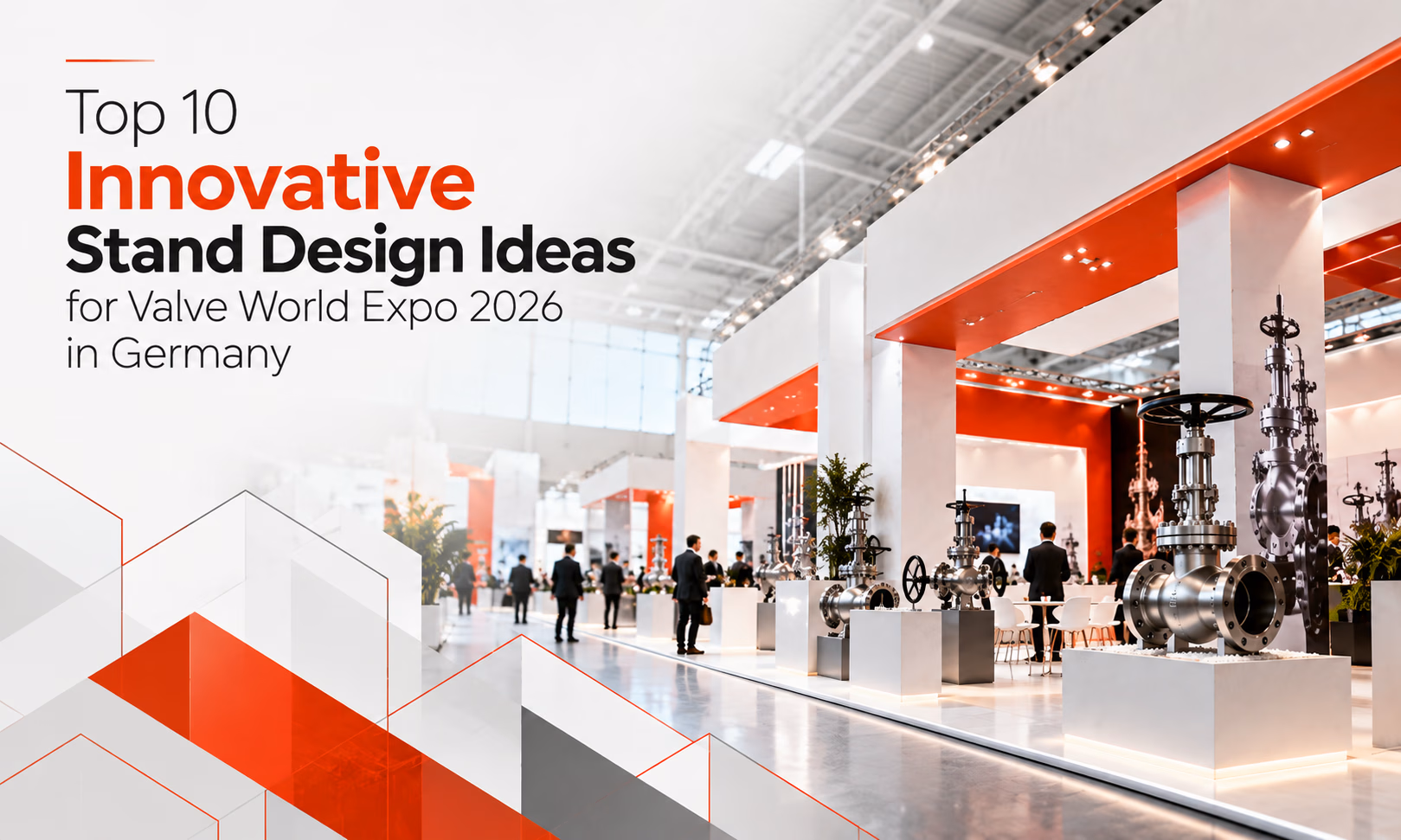 Innovative exhibition stand design ideas for Valve World Expo 2026 in Germany