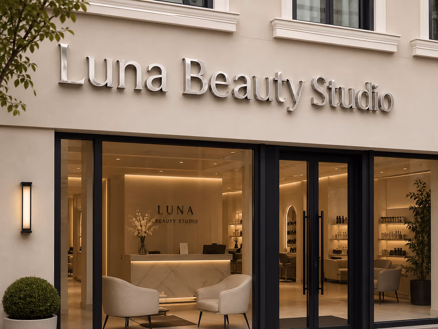 Chrome stainless steel letters in Dublin 3