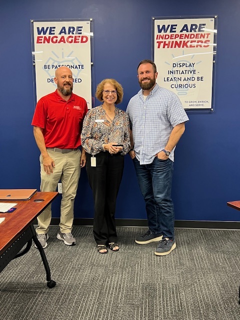 Ricky Binkley, Sally Hopkins, and Jason Lemle