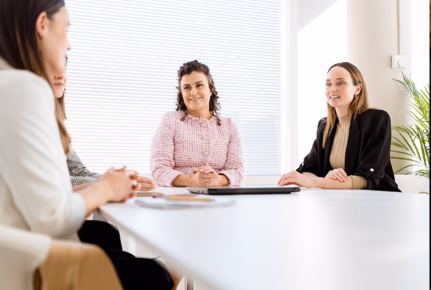 image of individuals using real estate tech
