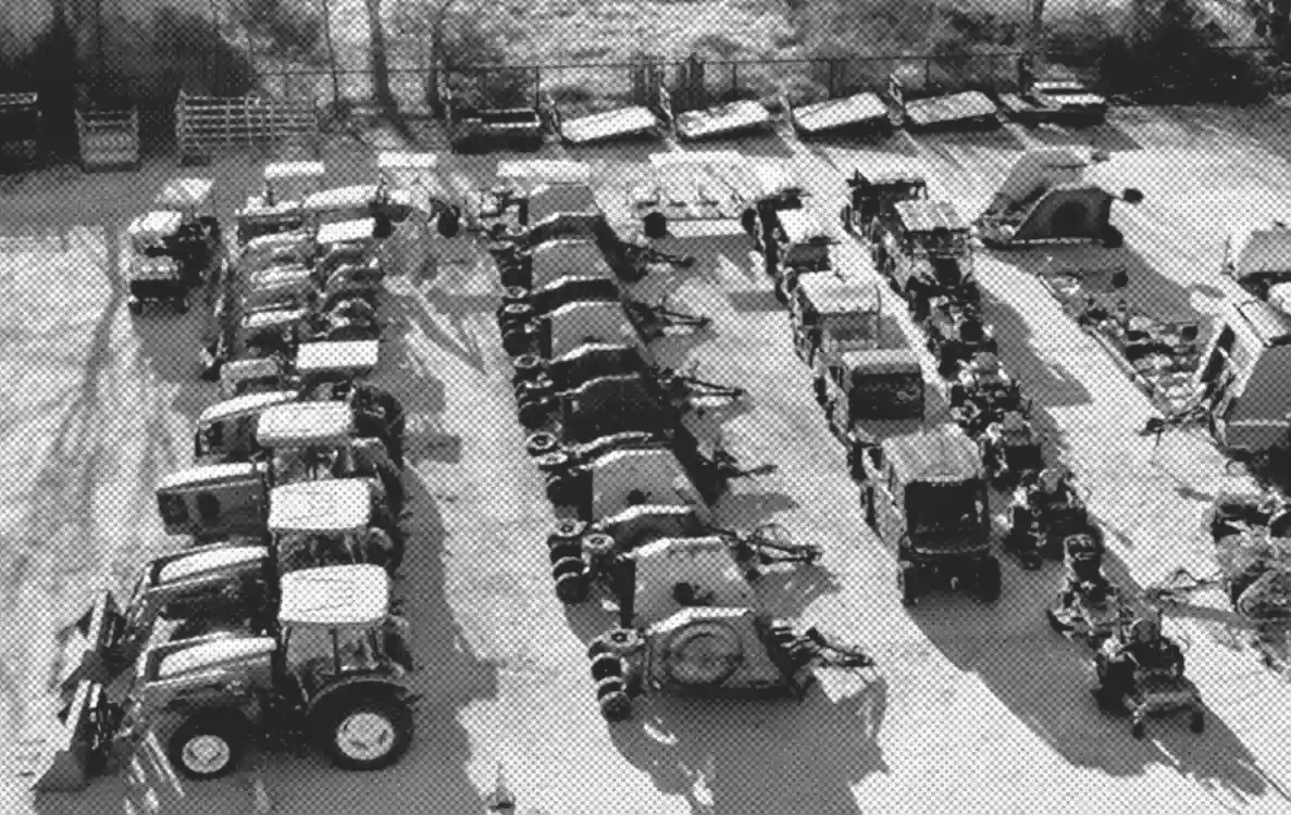 Capstone Lot overhead view