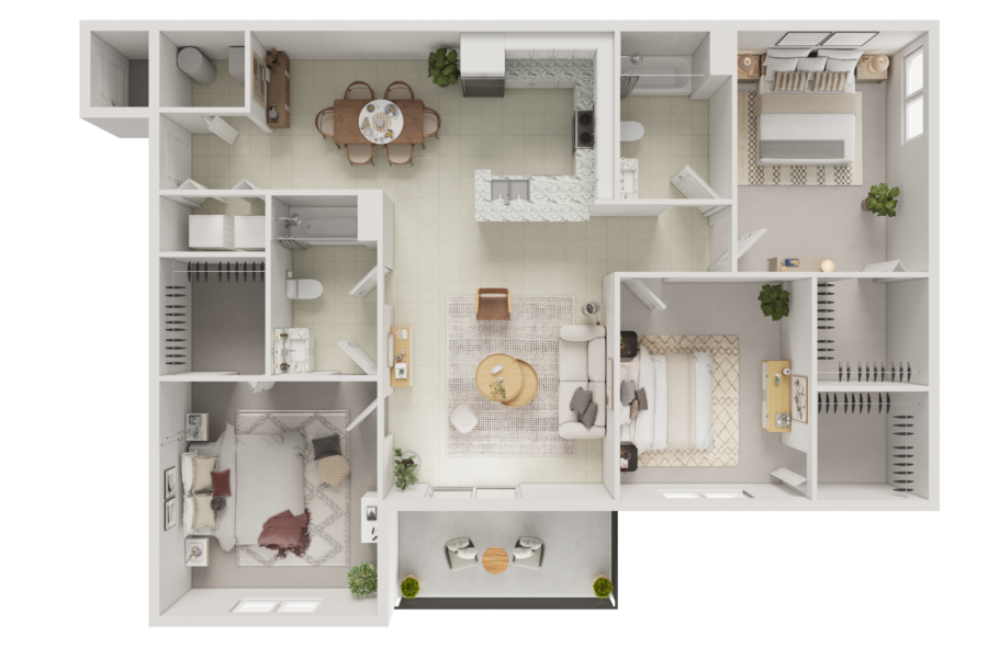 C3 floor plan layout