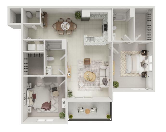 B1 floor plan layout