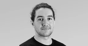 Lance Mojaver, Epilog CTO and co-founder, in a black-and-white portrait