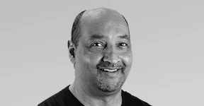Marc Munford, Epilog VP of Sales, smiling in a black-and-white portrait