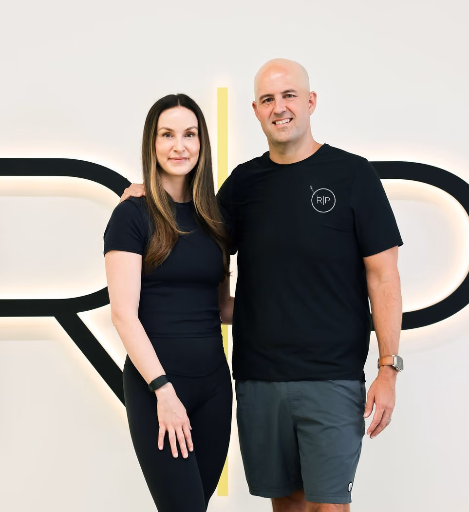 Laura and Peter Morgan, founders of Reformed Pilates