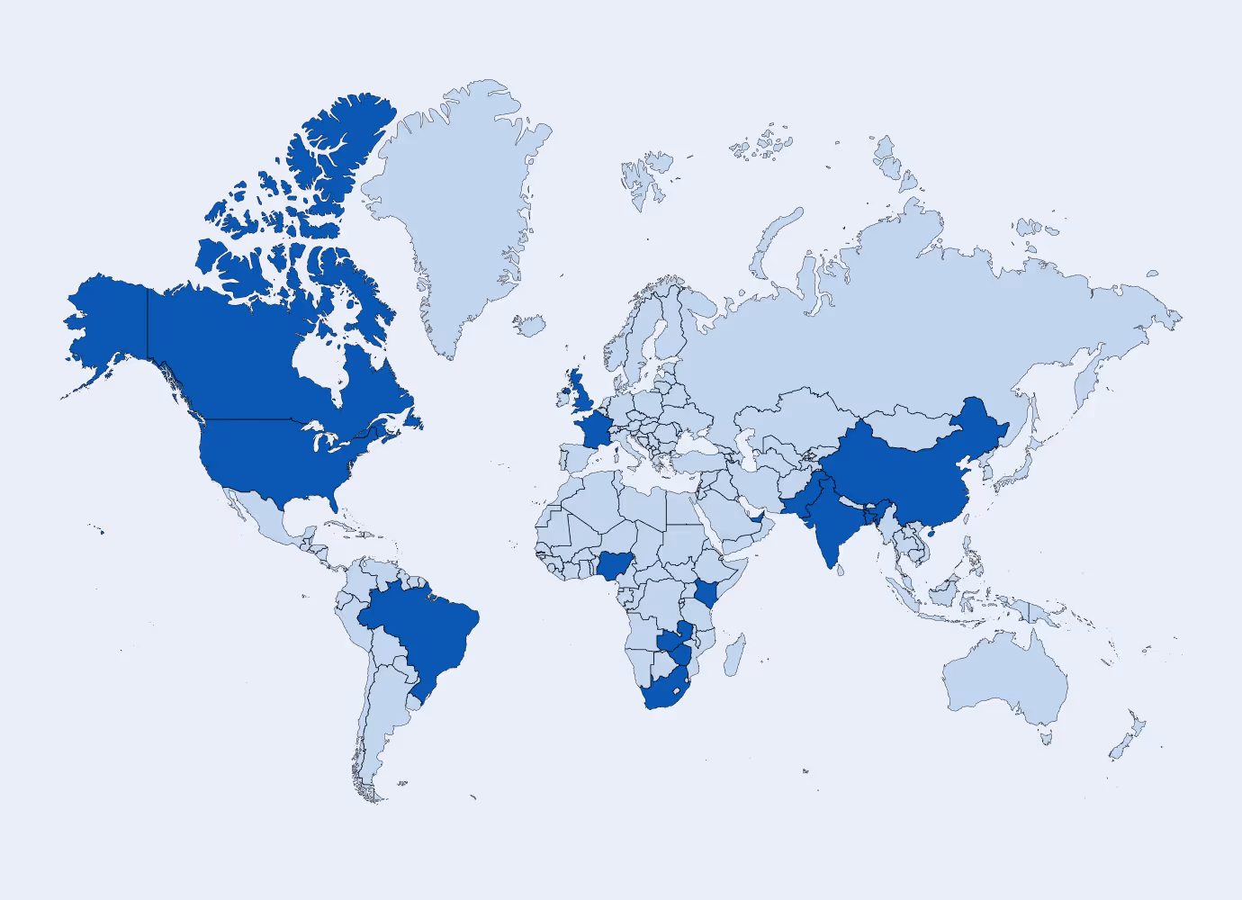 GCFF participiants map