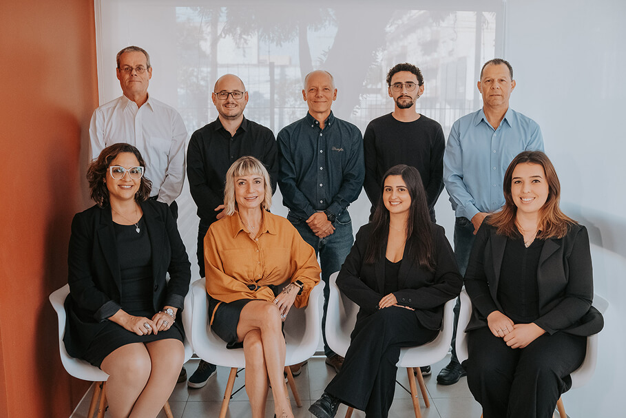 Foto do time de advogados da AJS