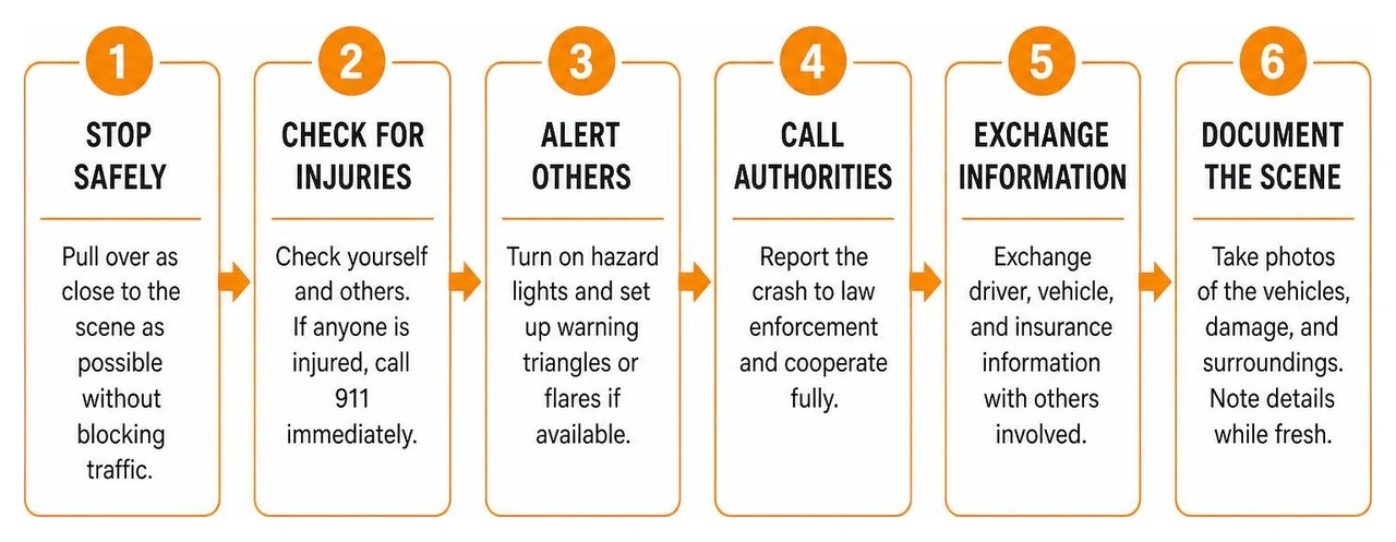 Steps to follow immediately after a crash Steps to follow immediately after a crash