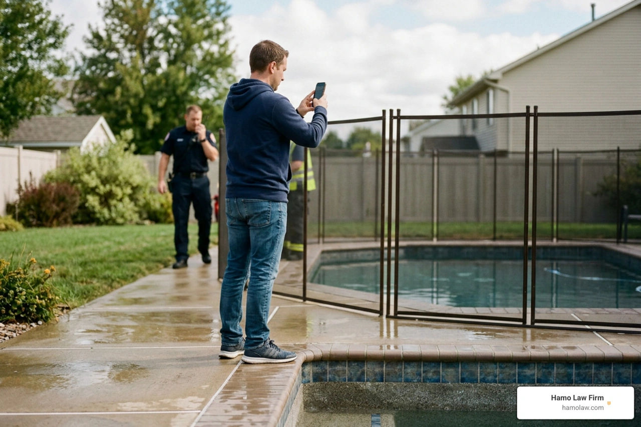 scene documentation and evidence gathering after pool accident scene documentation and evidence gathering after pool accident