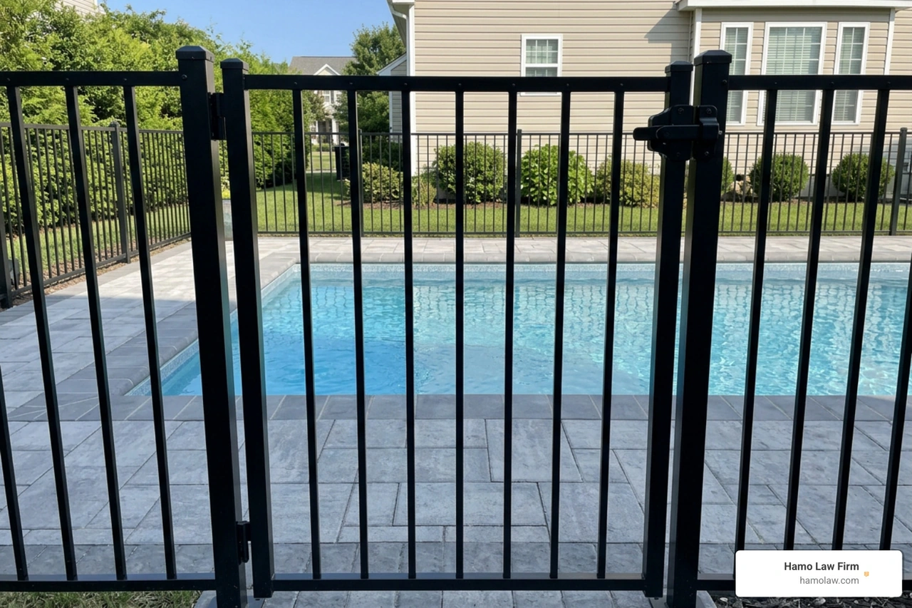 self-latching pool safety gate self-latching pool safety gate