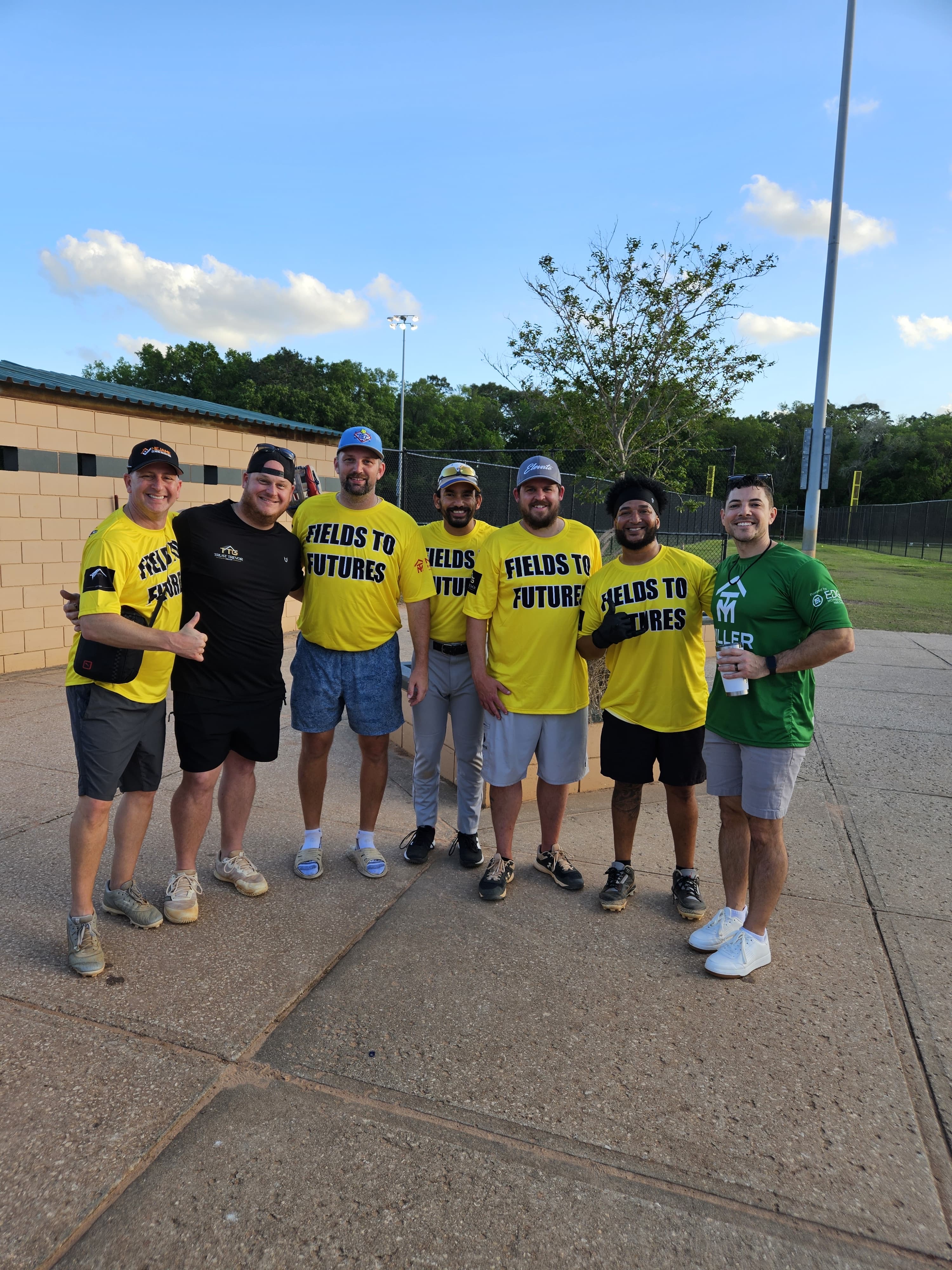Fields to Future softball tournament participants and sponsors