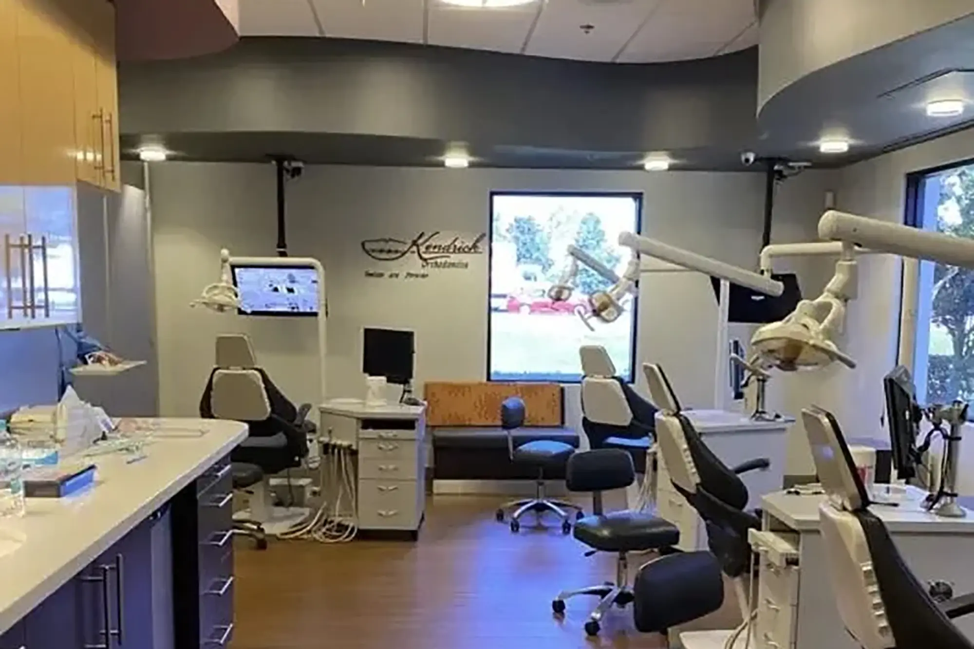 Kendrick Orthodontics office interior in Kissimmee, FL.