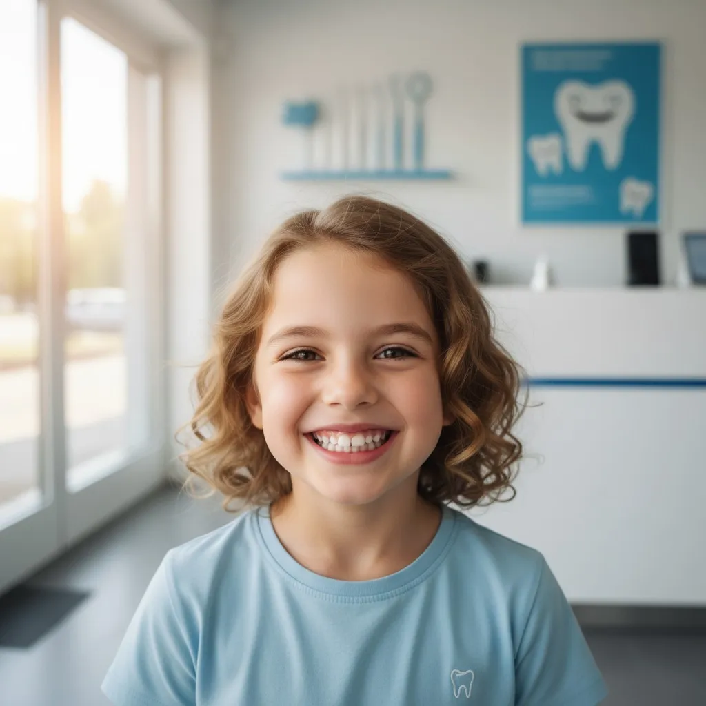 Teen with braces at Kendrick Orthodontics