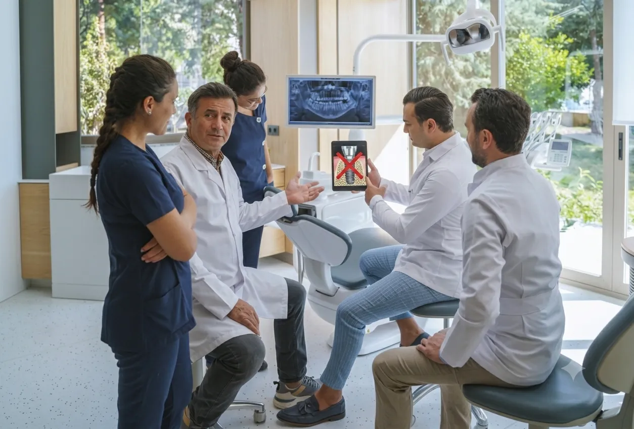 Orthodontic office consultation for child treatment