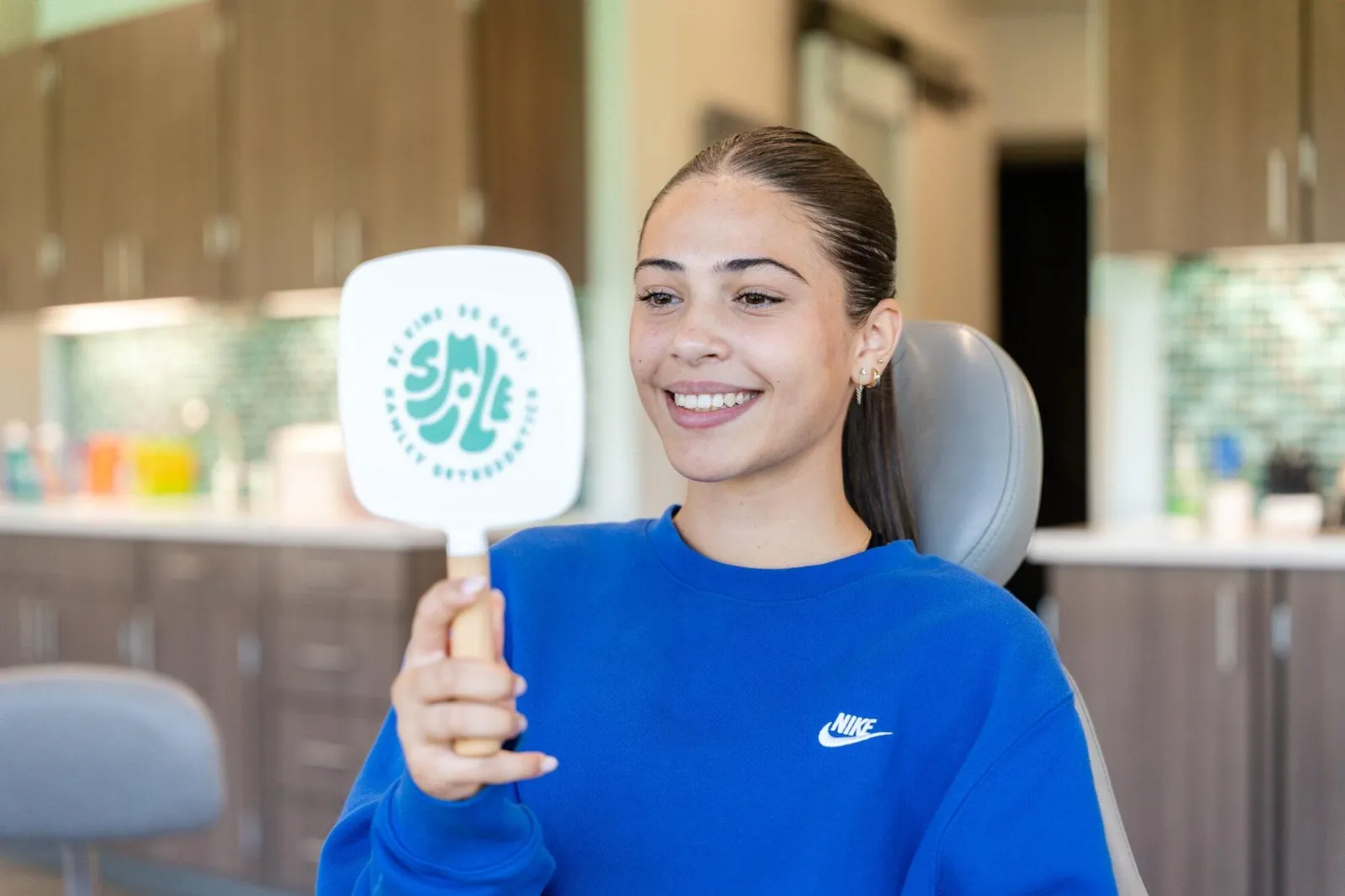 Patient at Kendrick Orthodontics