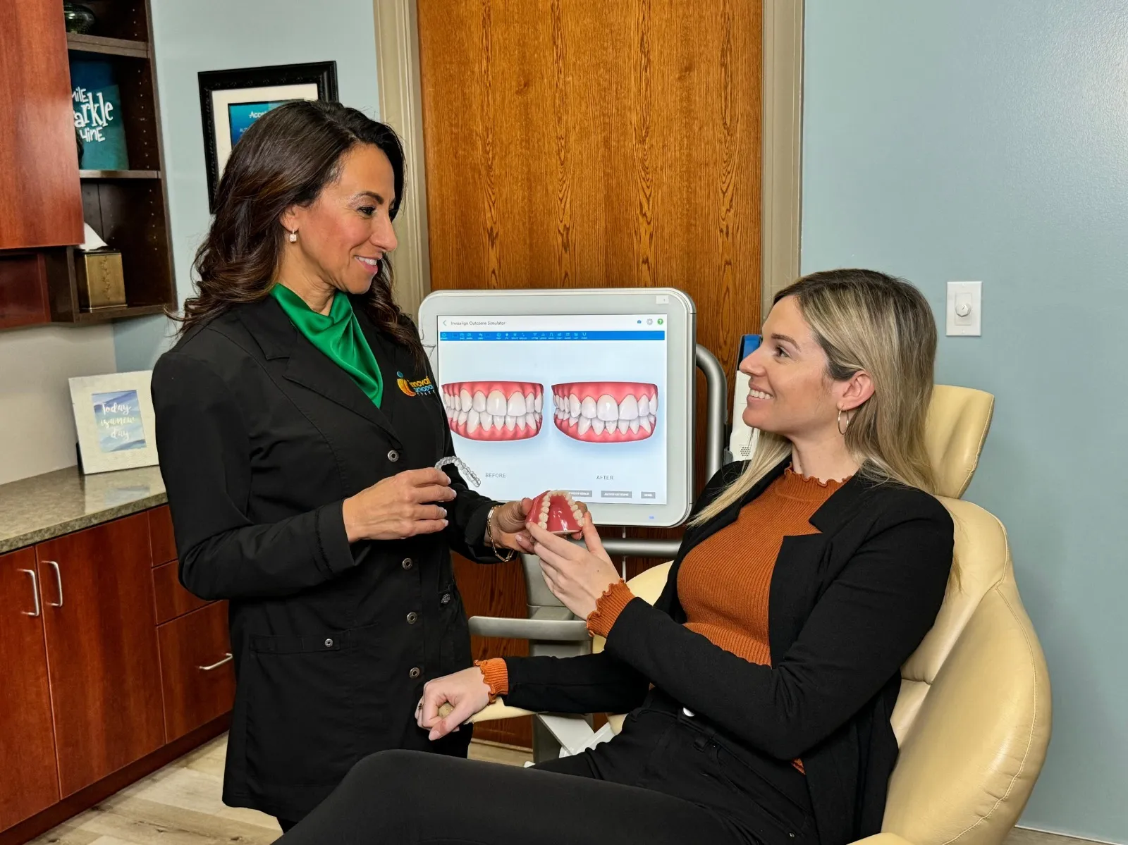Patient at Kendrick Orthodontics