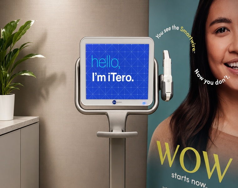 iTero digital scan technology used for orthodontic treatment at Kendrick Orthodontics in Kissimmee