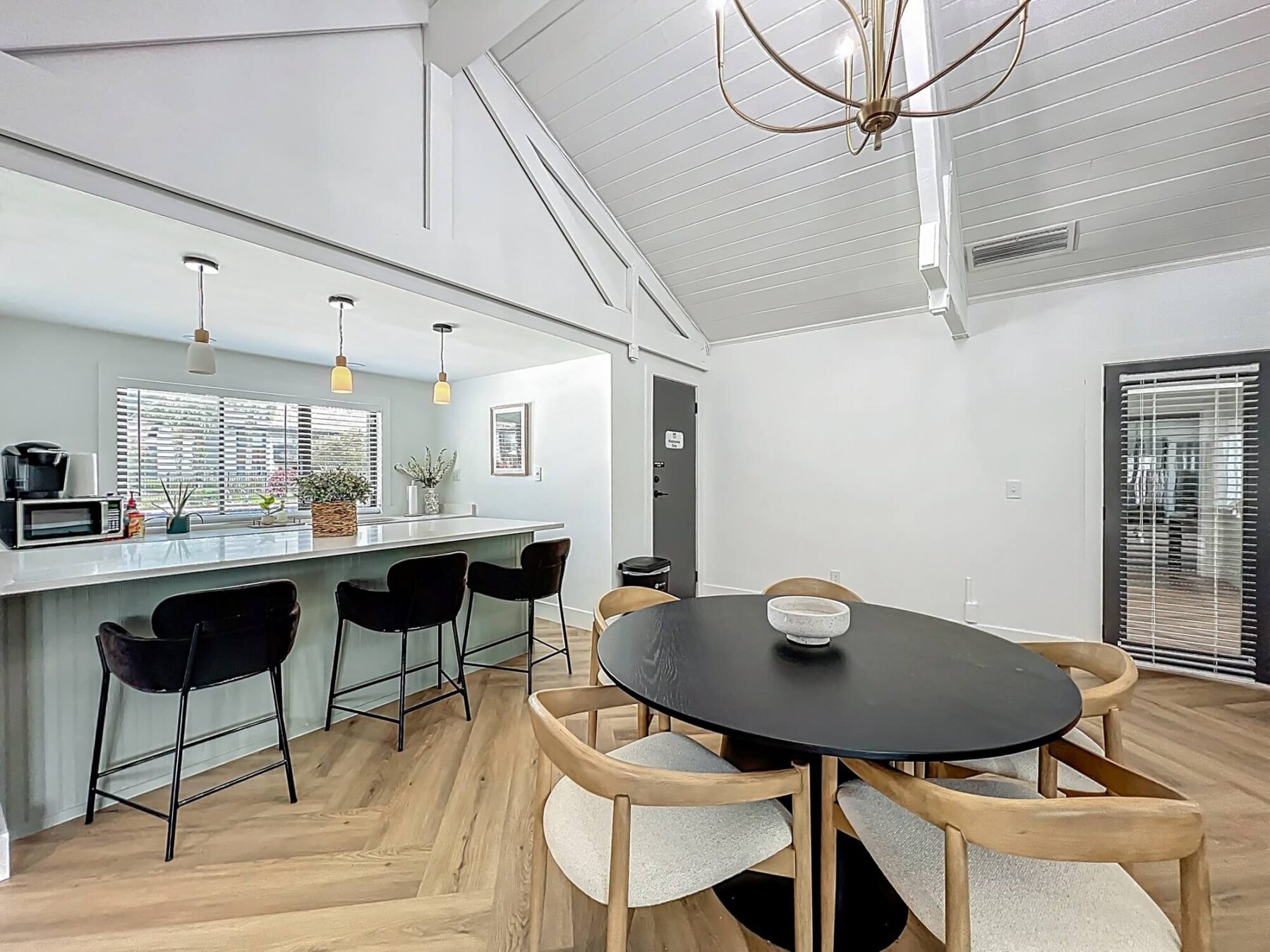 Clubhouse kitchen area