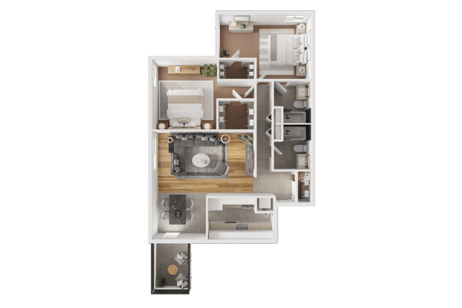 2BD, 1BTH B4R