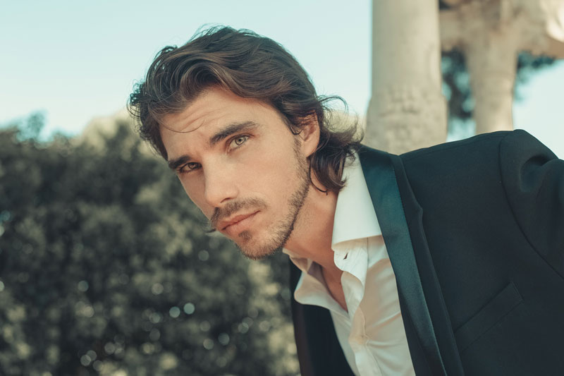 Langhaar-Frisuren für Männer