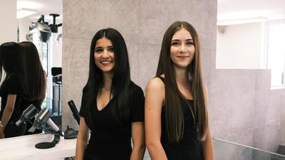 Neue Lehrlinge Hairdesign Kaufmann Salzburg Helene Darin