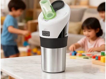 Exhaled-breath asthma screening device