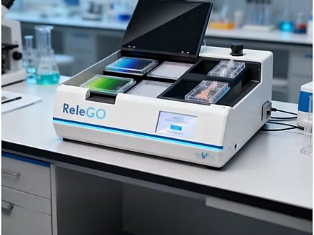 Automated tissue-on-chip testing platform